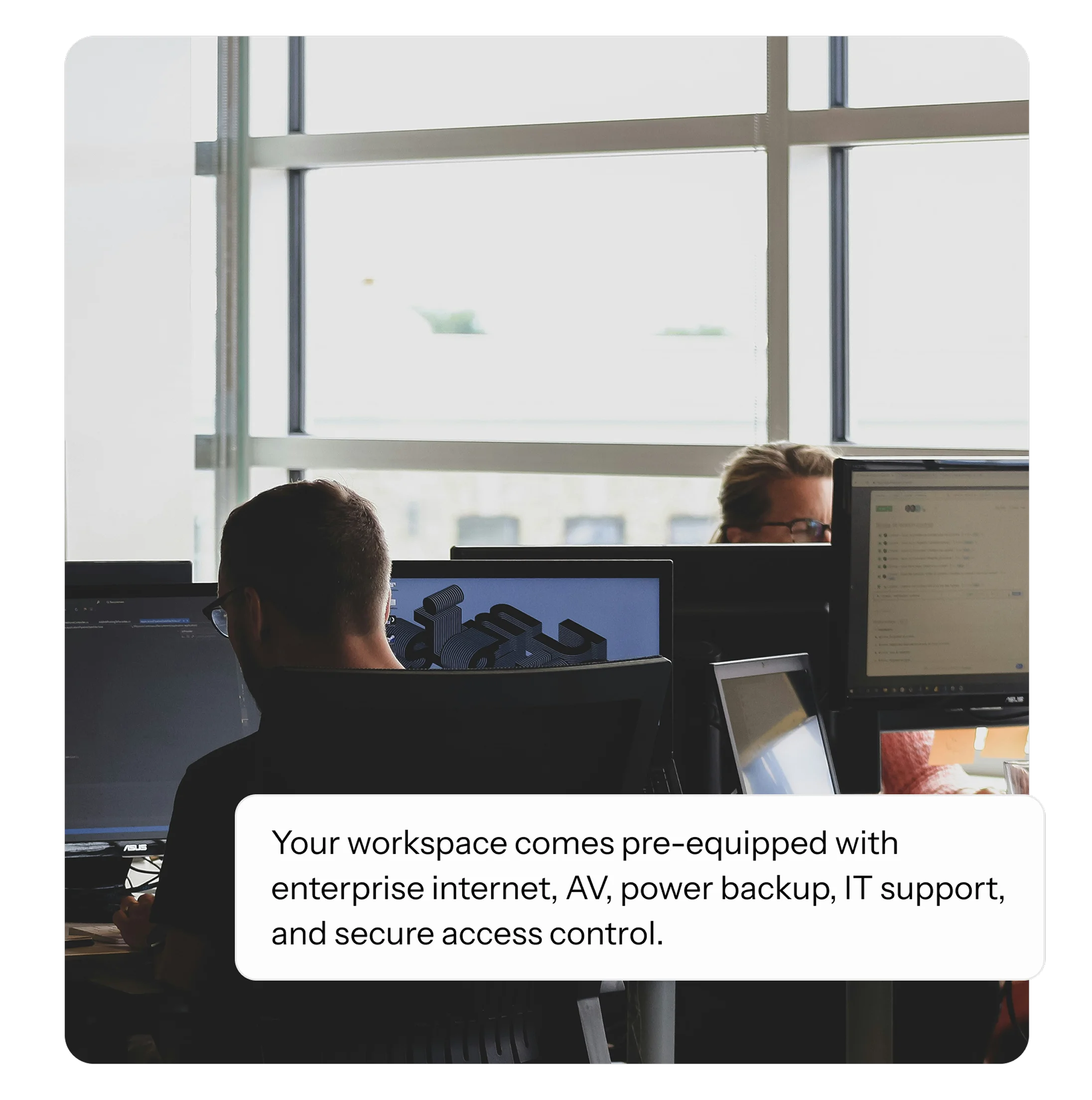 Move in and start working from day one.